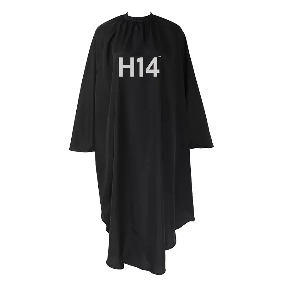 Professional Hair Cutting Cape - Lightweight, Water Resistant Barber Cape for Salon & Home Use | H14 Model | Perfect for Stylists, Barbers & DIY Haircuts