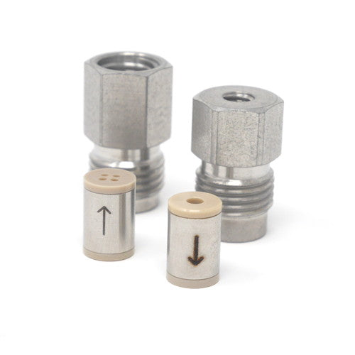 Stainless Steel Ball & Seat Check Valve Kit (3/16 Inch) - Perfect for Hydraulic Systems, Water Pumps, and Industrial Applications