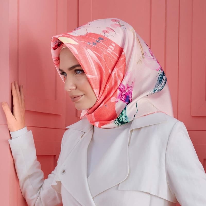 Armine Ameera Luxury Silk Scarf - Elegant Women's Fashion Accessory for Parties, Weddings & Special Occasions