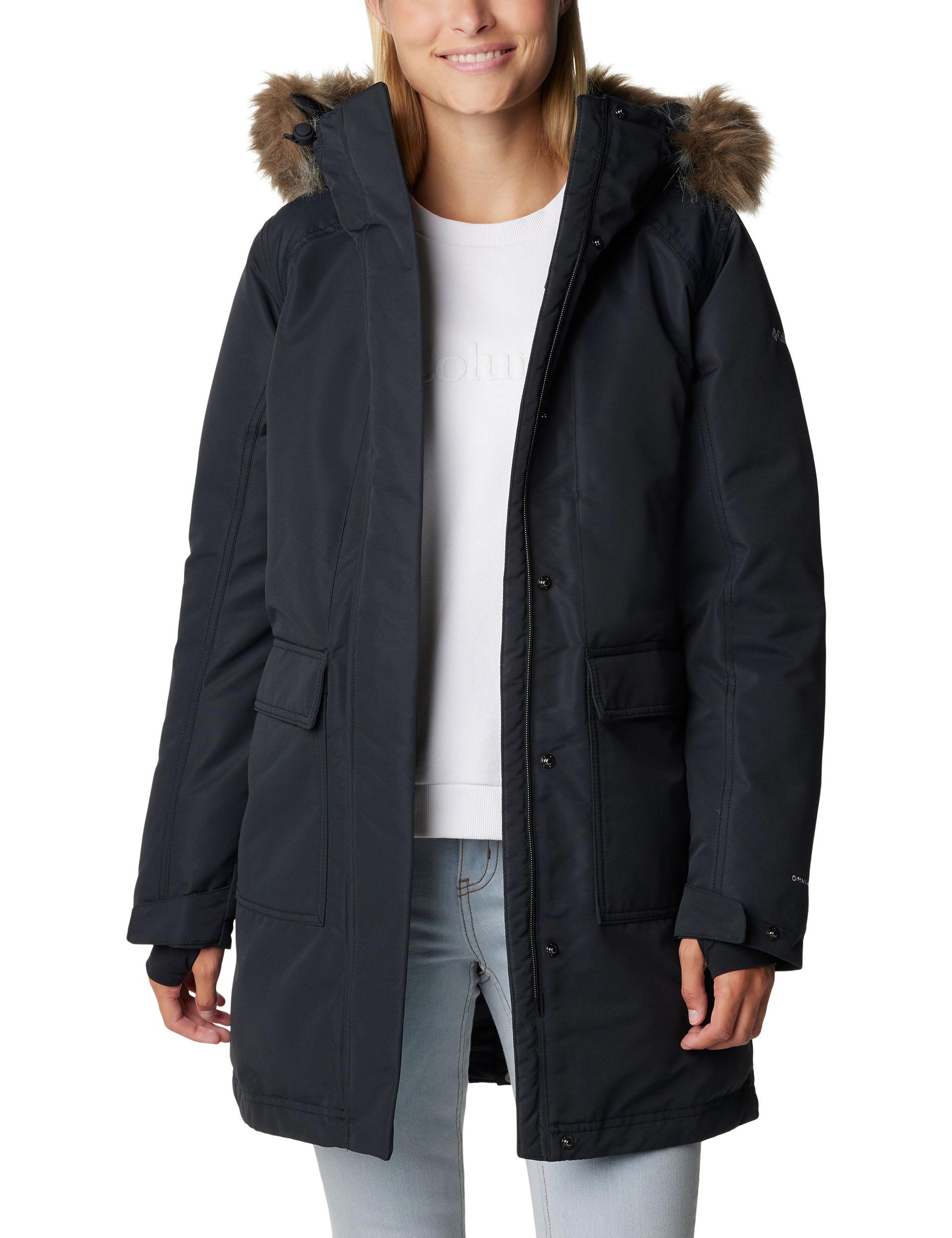Little Si II Waterproof Parka Jacket for Men & Women - Lightweight Raincoat with Hood - Windproof Outdoor Hiking Coat (Black) - Perfect for Camping, Hiking & Everyday Rain Protection