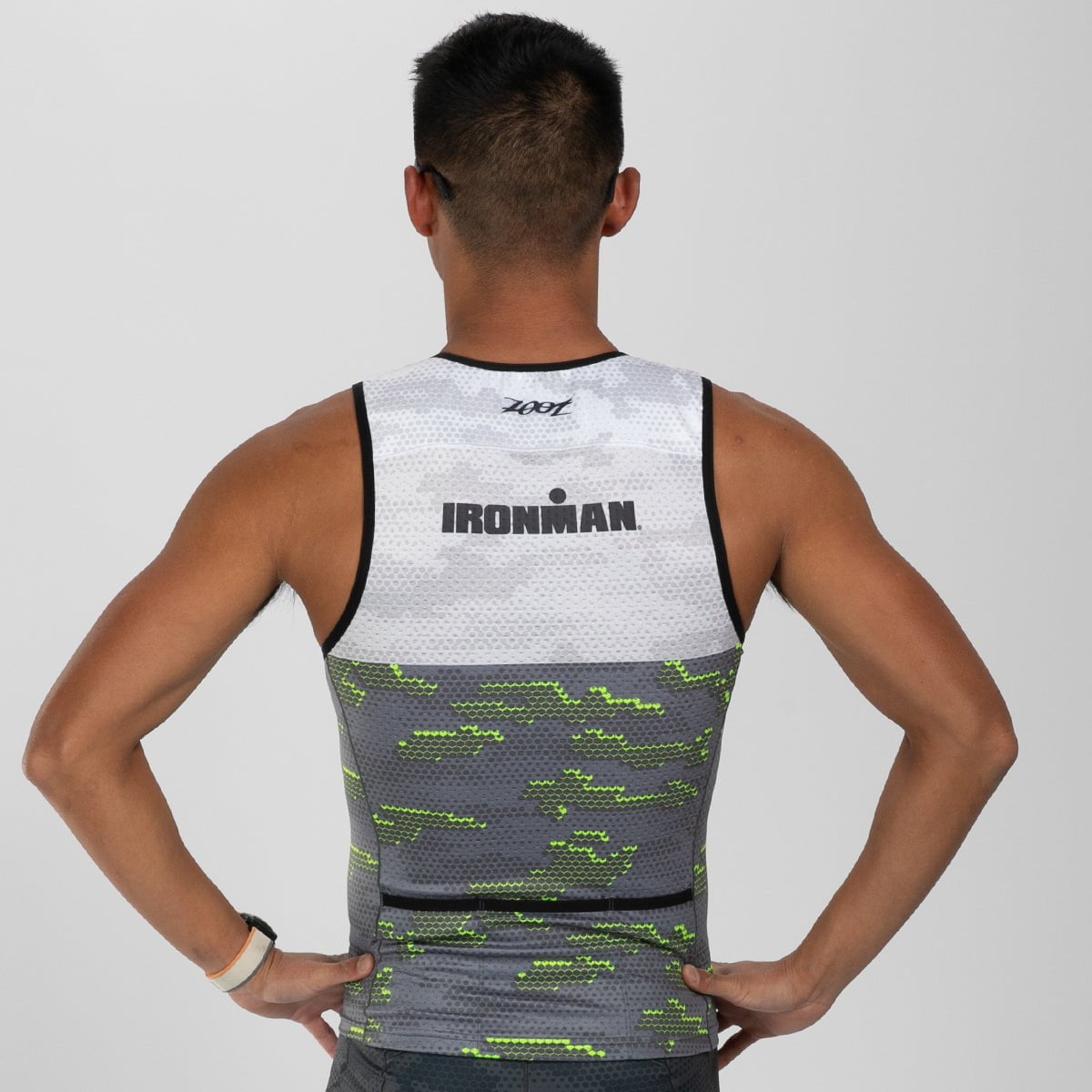 Men's Limited Edition Tri Tank Top - IM Resilience Workout Shirt for Gym, Running & Fitness Training
