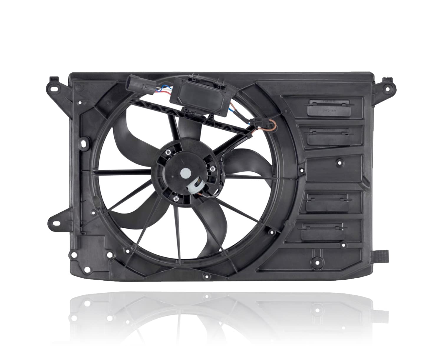 Dual Radiator and Condenser Fan Assembly Replacement for 2013-2019 Ford Fusion Energi/Hybrid & 2013-2020 Lincoln MKZ Hybrid - Compatible with FO3115198 | Pacific Best Inc | Perfect for Cooling System Repair & Maintenance