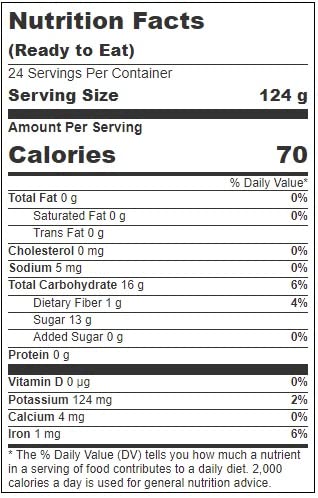 Del Monte Unsweetened Applesauce in Bulk - 106 Oz Can (Pack of 6) | Healthy Snack for Kids, Baking Ingredient & Smoothie Base