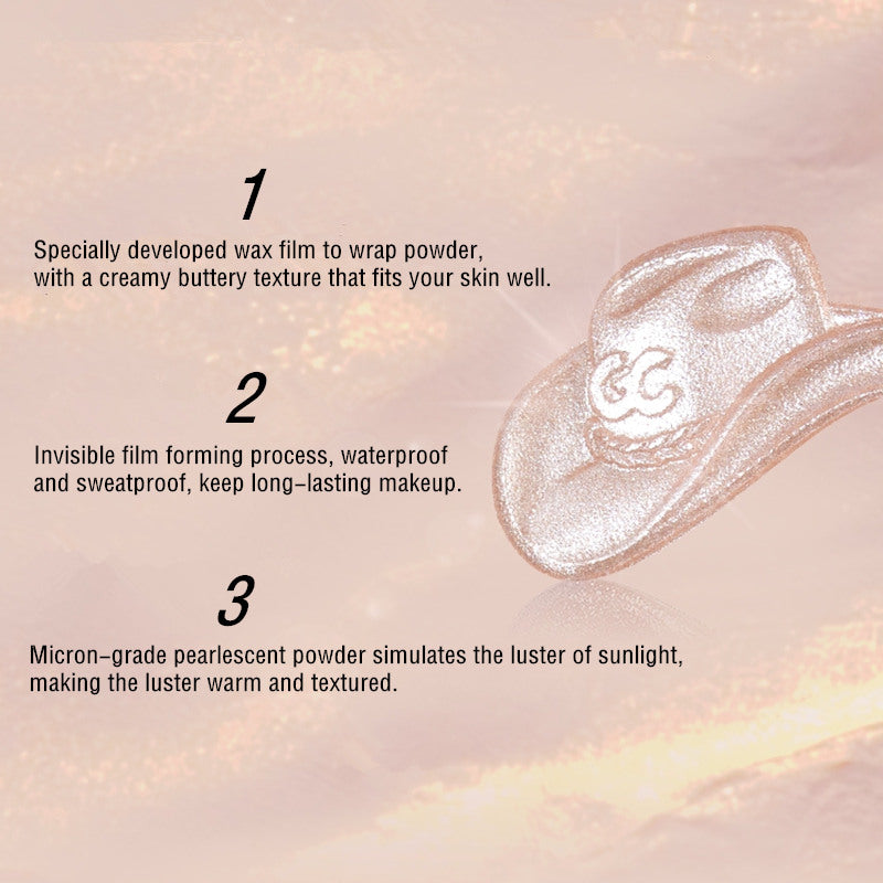 Girls Crush Wild Trip Series Pearlescent Highlighter - Shimmer Makeup for Party, Festival & Night Out Glam