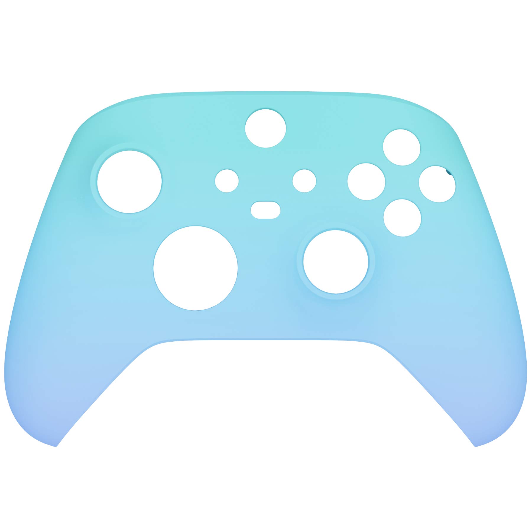 eXtremeRate Custom Gradient Blue Violet Replacement Shell for Xbox Series X & S Controller - Faceplate Cover for Xbox Core Wireless Controller (Controller Not Included) - Perfect for Gaming Enthusiasts & Custom Mods