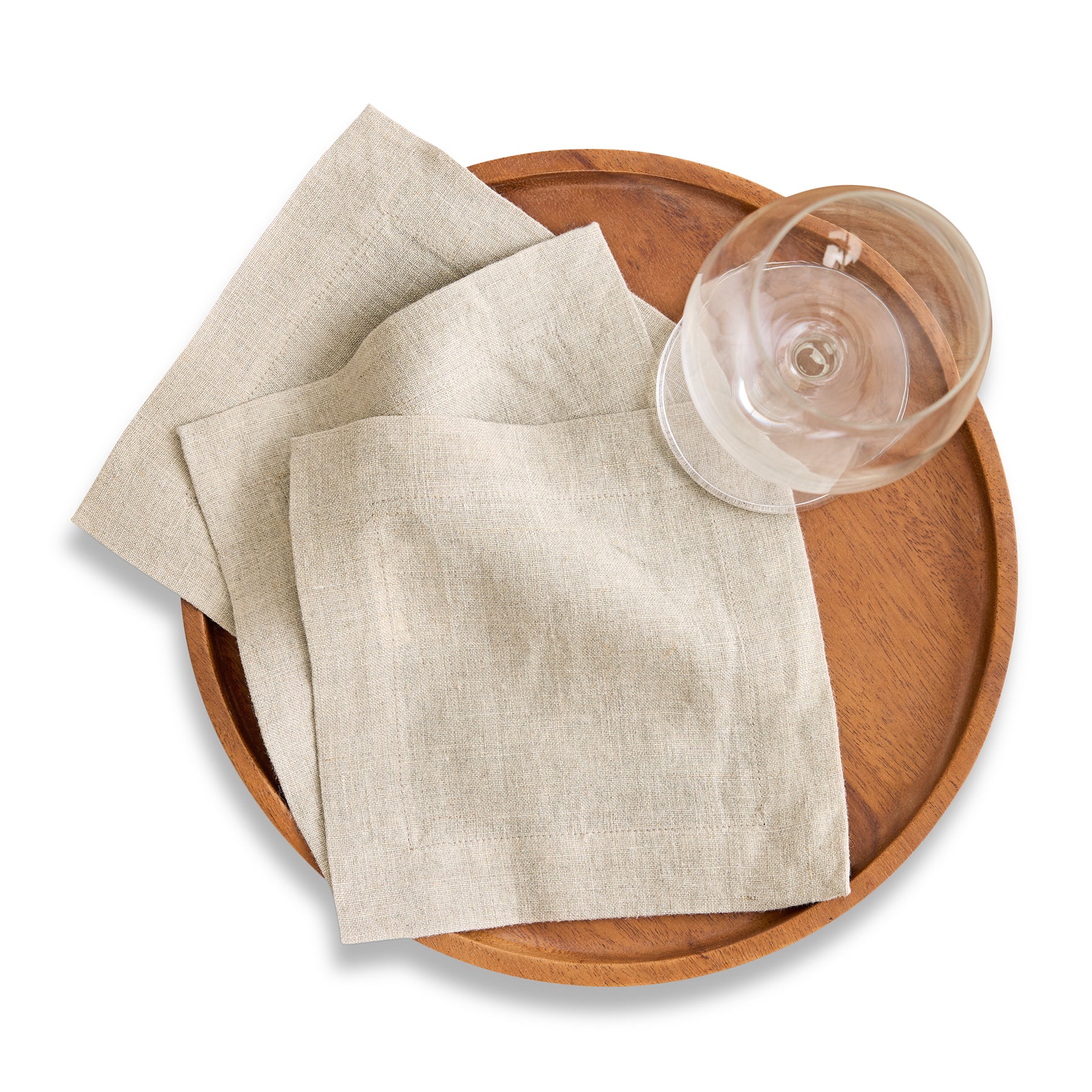 Sonoma Cocktail Napkins - Premium Linen Cocktail Napkins for Parties, Weddings & Events - Elegant Drink Napkins for Home Bar, Entertaining & Special Occasions