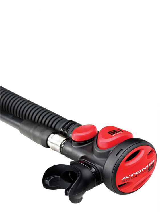 Atomic Aquatics SS1 Octopus Snorkeling Regulator - 5 Color Options for Scuba Diving & Free Diving Gear - Perfect for Underwater Exploration & Marine Adventures