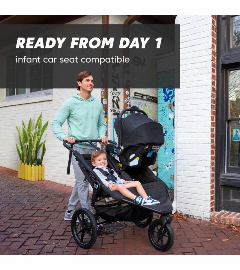 Baby Jogger Summit X3 Double Stroller - All-Terrain Jogging Stroller for Twins & Siblings - Perfect for Running, Hiking & Outdoor Adventures