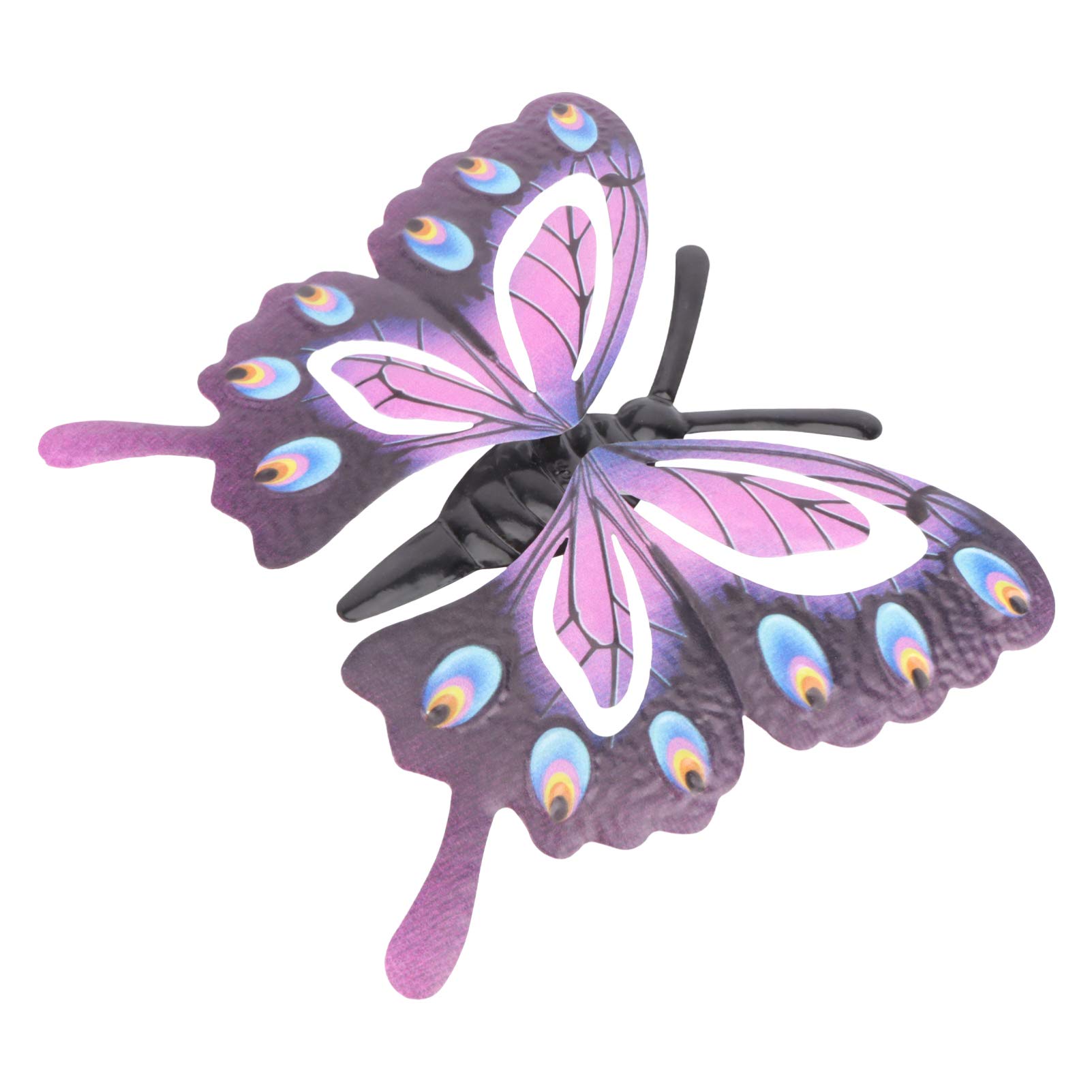 YARNOW 3D Metal Butterflies Wall Art Sculpture - Handcrafted Garden Decor for Kitchen, Outdoor, Yard & Patio - Elegant Wall Hanging Ornament for Home & Garden Decoration | Perfect for Boho, Farmhouse & Cottage Style Decor