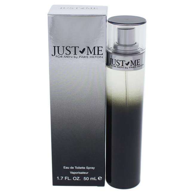 Just Me By Paris Hilton For Men Eau De Toilette EDT Spray 1.7 oz - Fresh Citrus & Spicy Scent - Perfect for Daily Wear, Date Nights & Special Occasions
