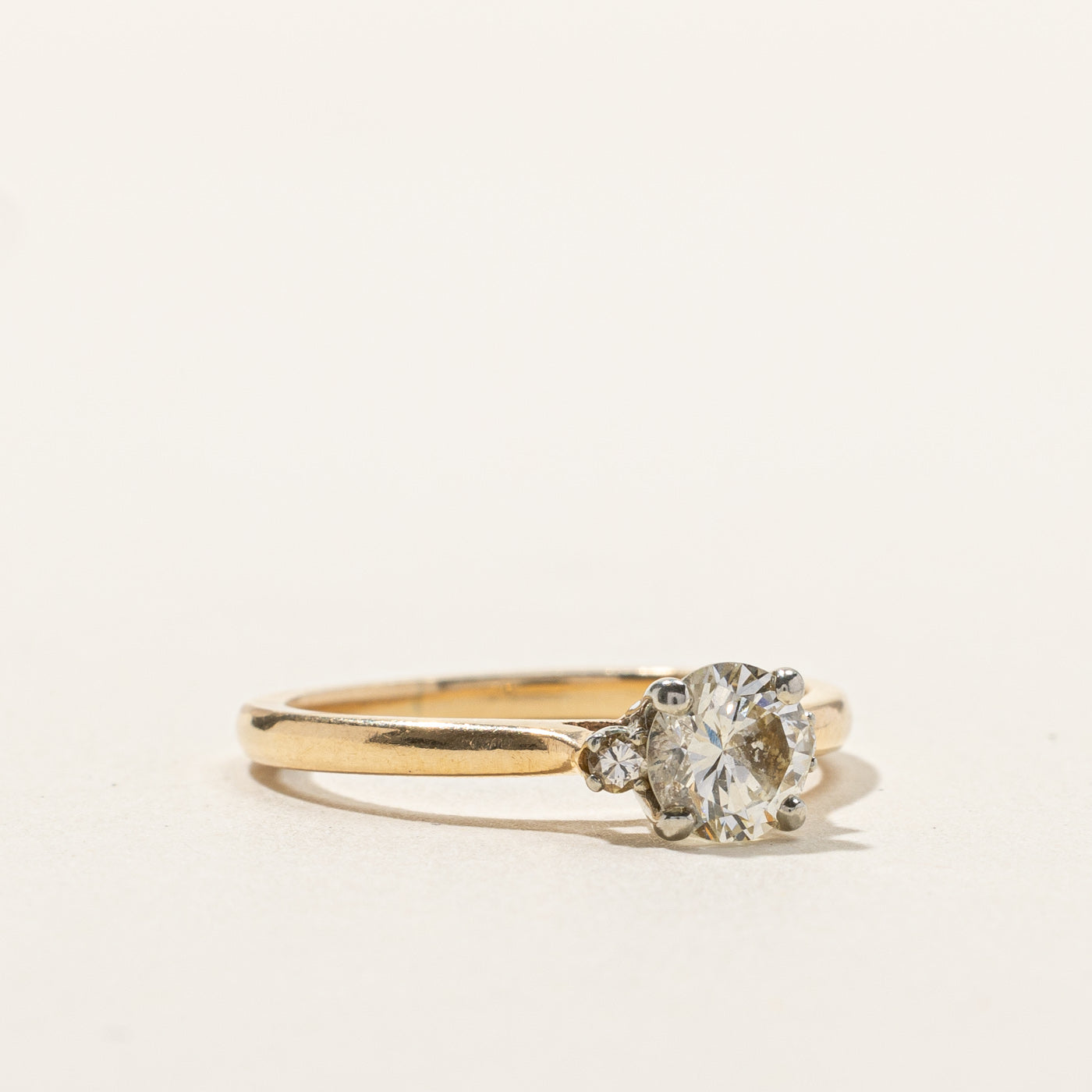 0.60ctw Prong Set Diamond Ring for Women - Size 5.25 | Elegant Engagement & Wedding Band | Perfect for Proposals, Anniversaries & Special Occasions