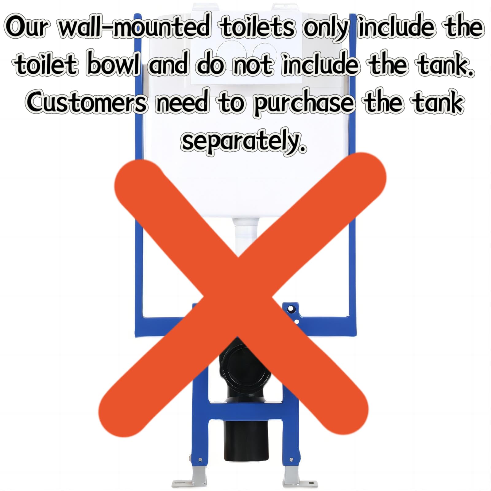 Simple Project One Piece Elongated Square Wall Mount Toilet in Matte Black - Space-Saving Wall Hung Toilet Bowl with Soft-Close Seat for Modern Bathrooms | Perfect for Small Bathrooms, Luxury Homes & Commercial Spaces