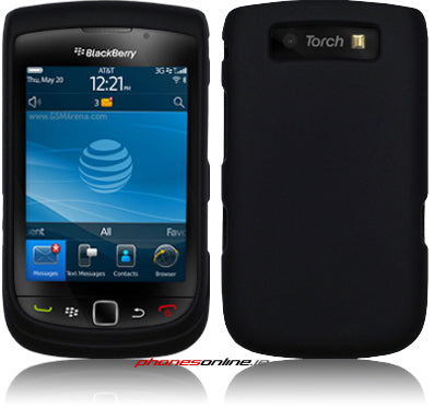 Blackberry 9800 Torch Hybrid Armor Case - Shockproof & Scratch-Resistant Protective Cover for Blackberry Torch 9800 - Perfect for Work, Travel & Everyday Use