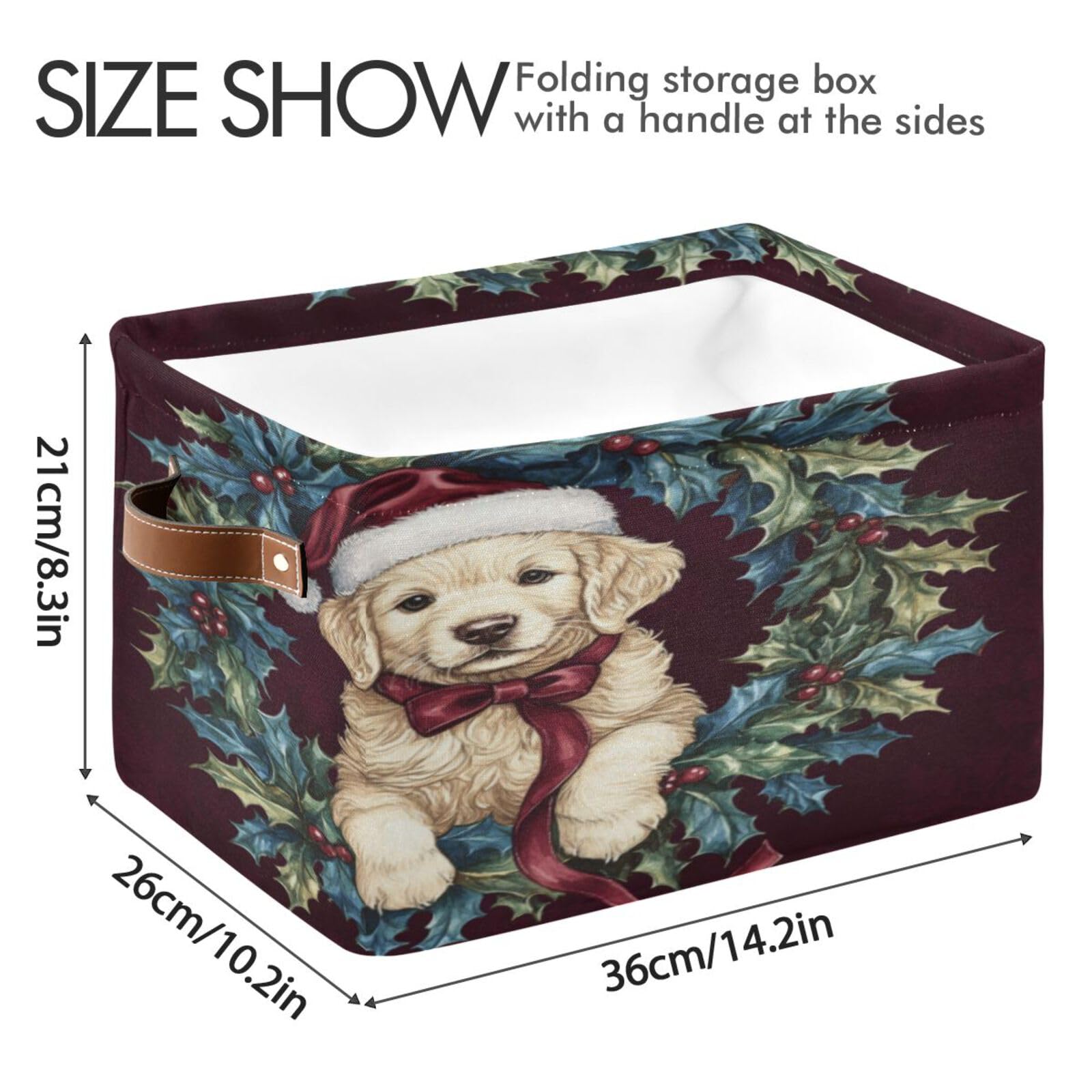 Large Fabric Storage Bins with Handles - Collapsible Closet Organizer for Clothes, Toys & Home
