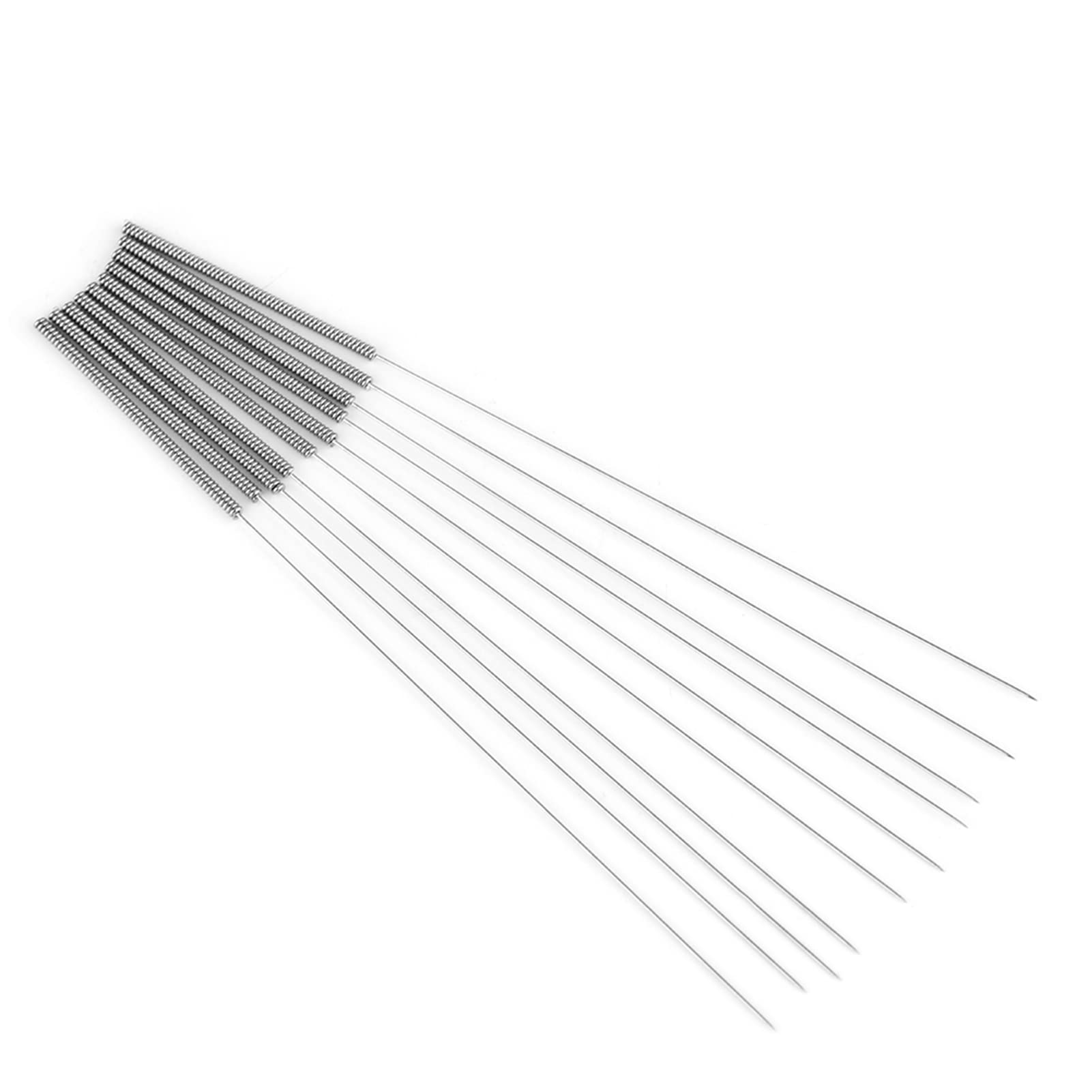 10Pcs 0.4mm Stainless Steel 3D Printer Nozzle Cleaning Needle Drill Bits Kit - Essential Tool for 3D Printer Maintenance & Clog Removal - Perfect for Ender 3, Creality, Prusa & Most FDM Printers