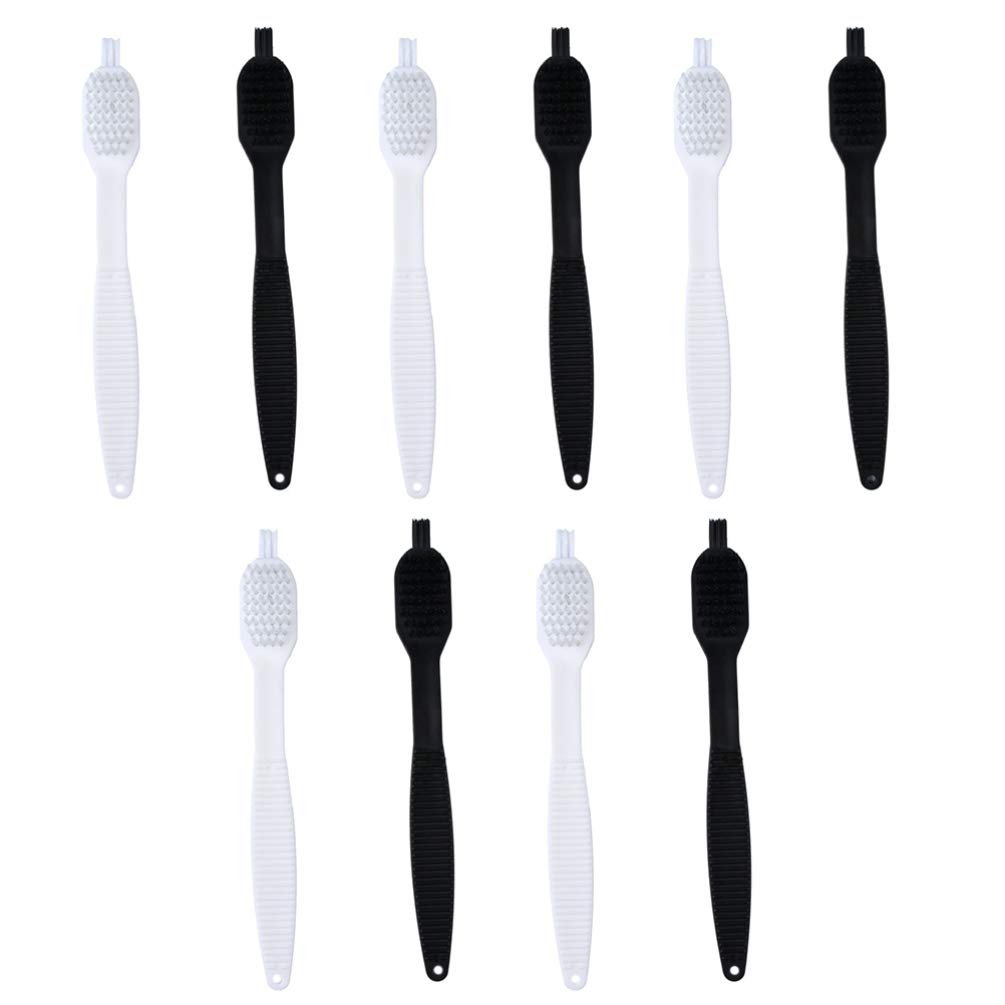 Hemoton 10pcs Nylon Kitchen Cleaning Brush Set - Multipurpose Electric Appliance Scrubber for Efficient Home and Kitchen Maintenance