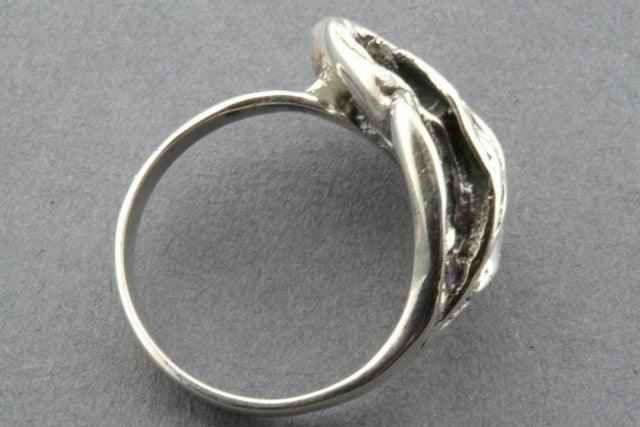 Oxidized Feather Ring - Sterling Silver Jewelry for Women, Boho Chic Accessory | Perfect for Everyday Wear, Parties & Gifts