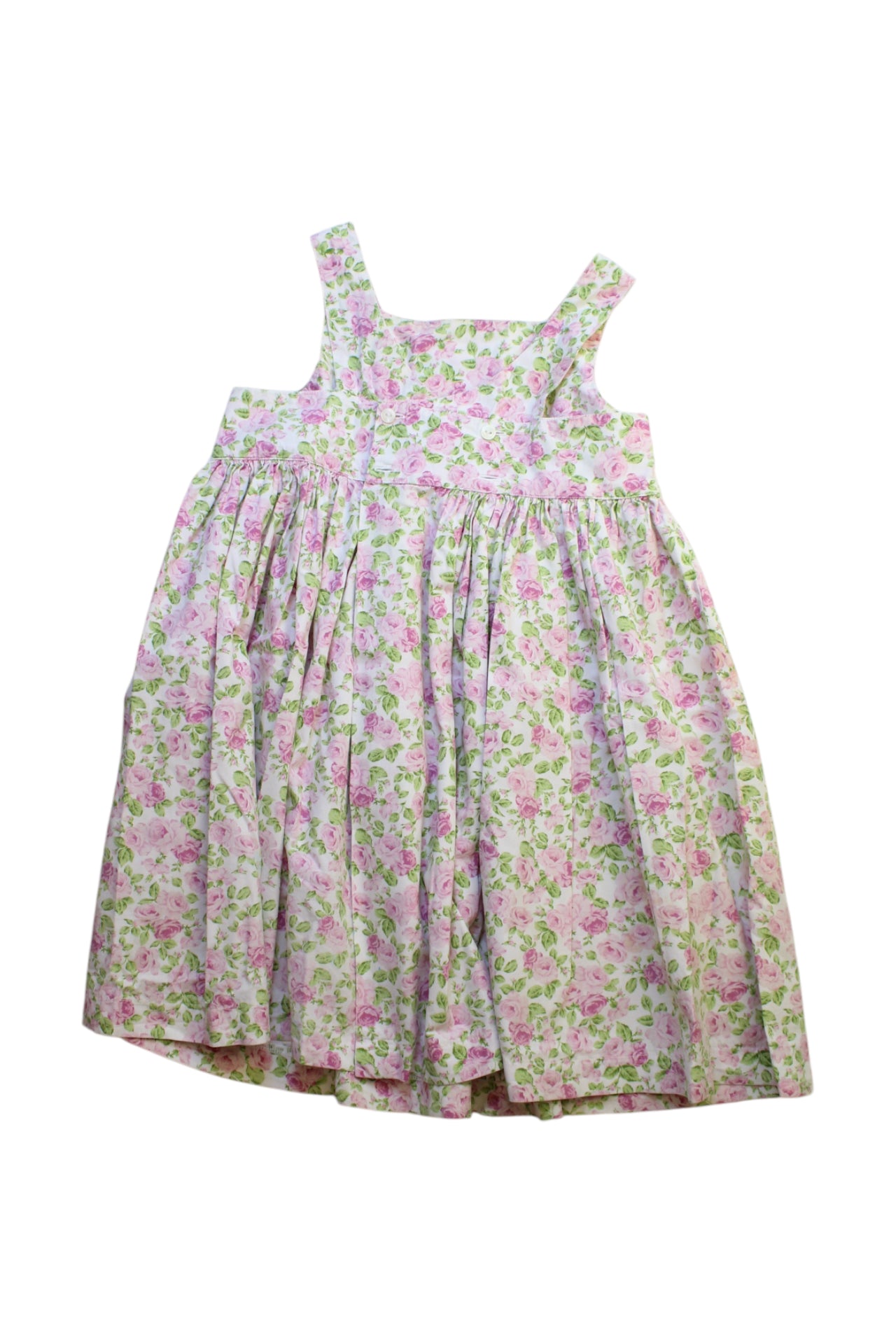Angelina Floral Dress for Girls Size 5T - Elegant Floral Print Summer Dress for Toddler Girls, Perfect for Birthday Parties, Family Gatherings & Outdoor Activities
