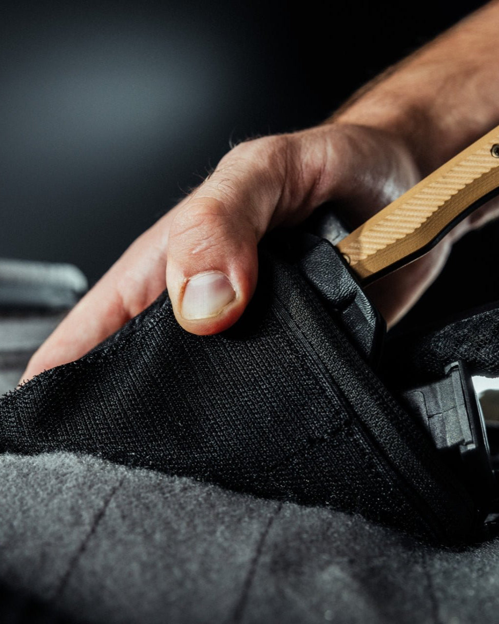 Fade Admin Pouch - Durable Tactical Waist Pack for Men & Women - Perfect for Hiking, Travel, and Everyday Carry (Black)
