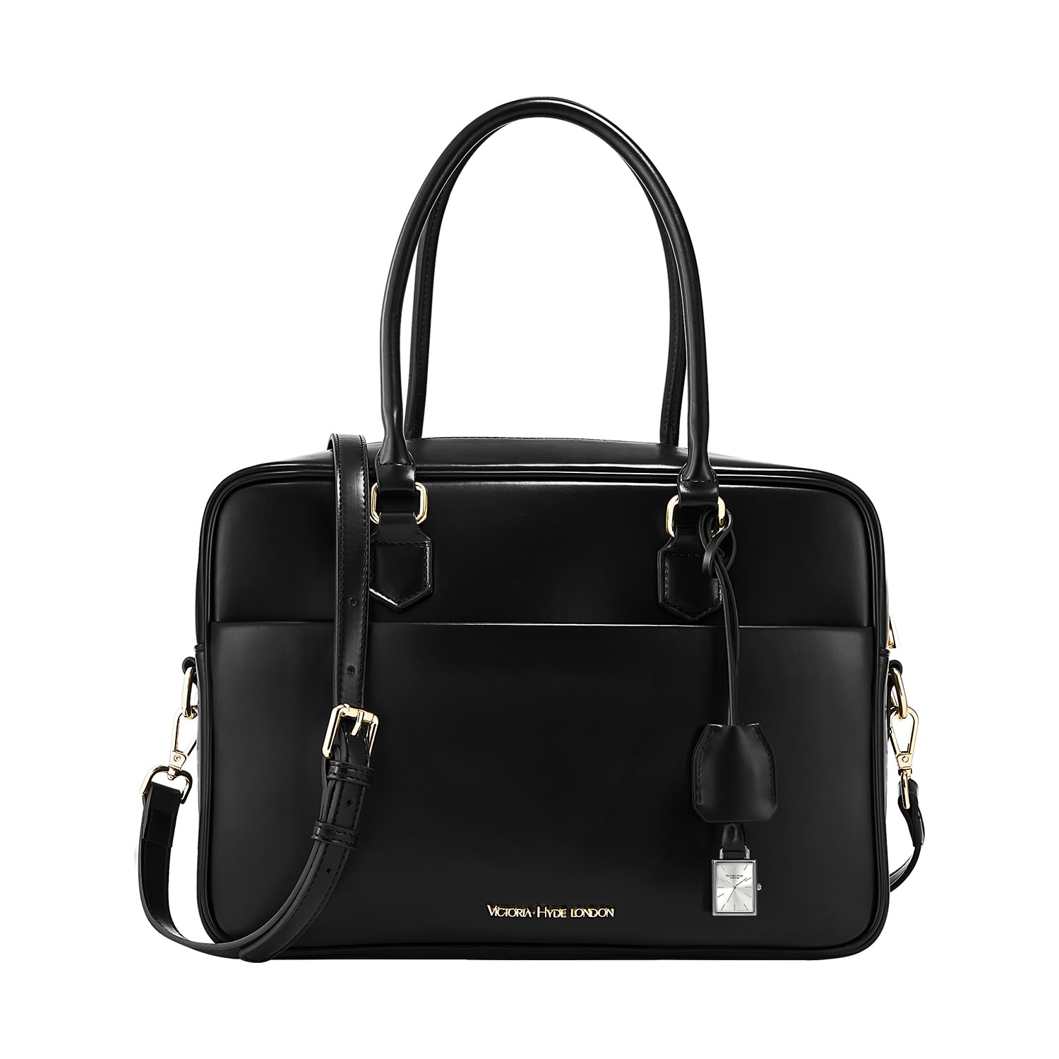 Victoria Hyde Women's Leather Crossbody Bags & Purses with Matching Square Watches - Stylish Accessories for Work, Travel and Everyday Use