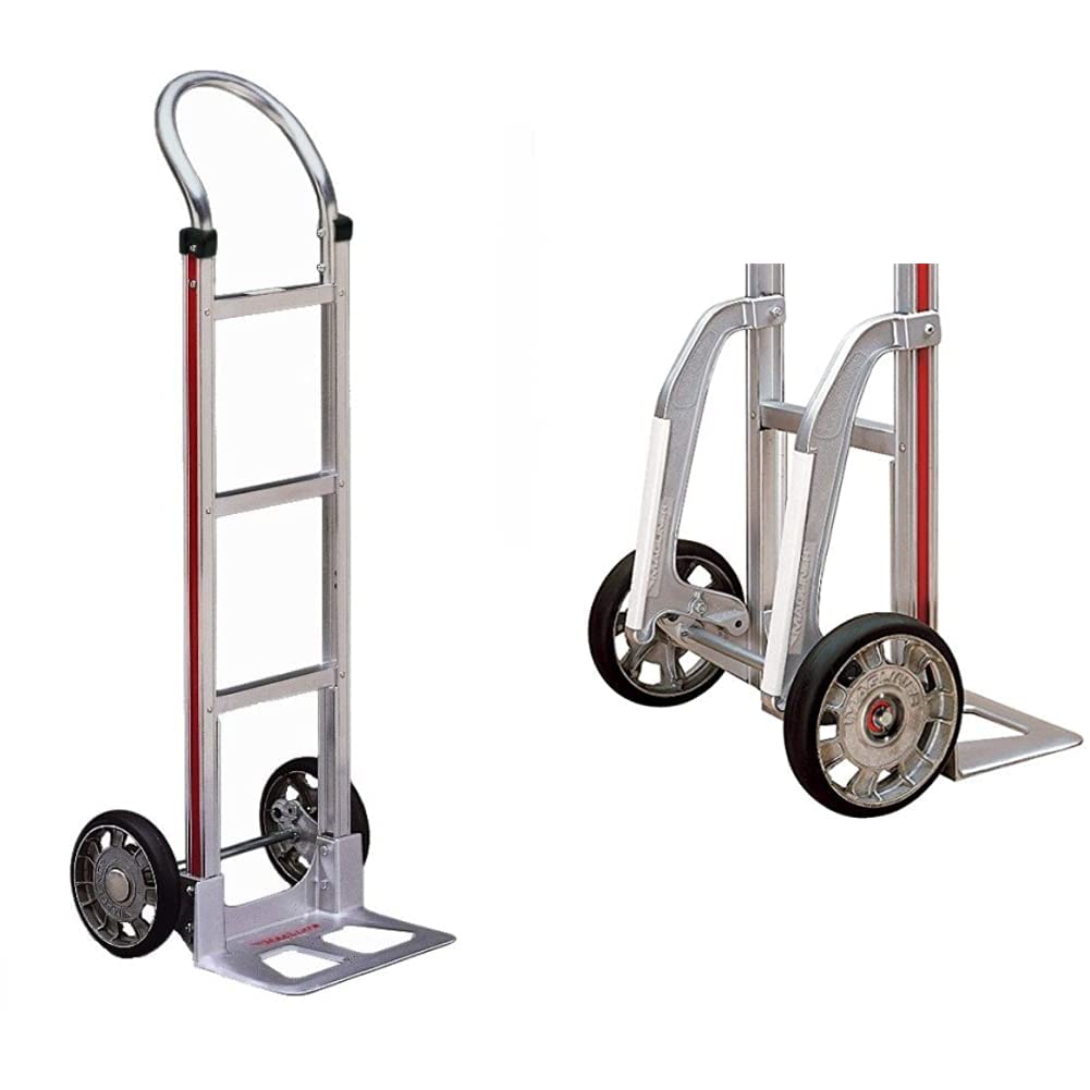 Magliner HMK111AA1 Aluminum Hand Truck - 500 lb Capacity with Horizontal Loop Handle & 14