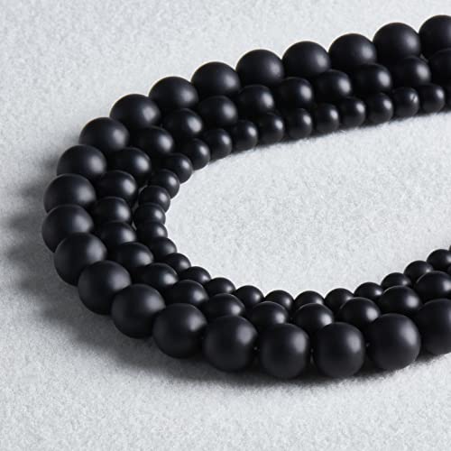 Matte Black Agate