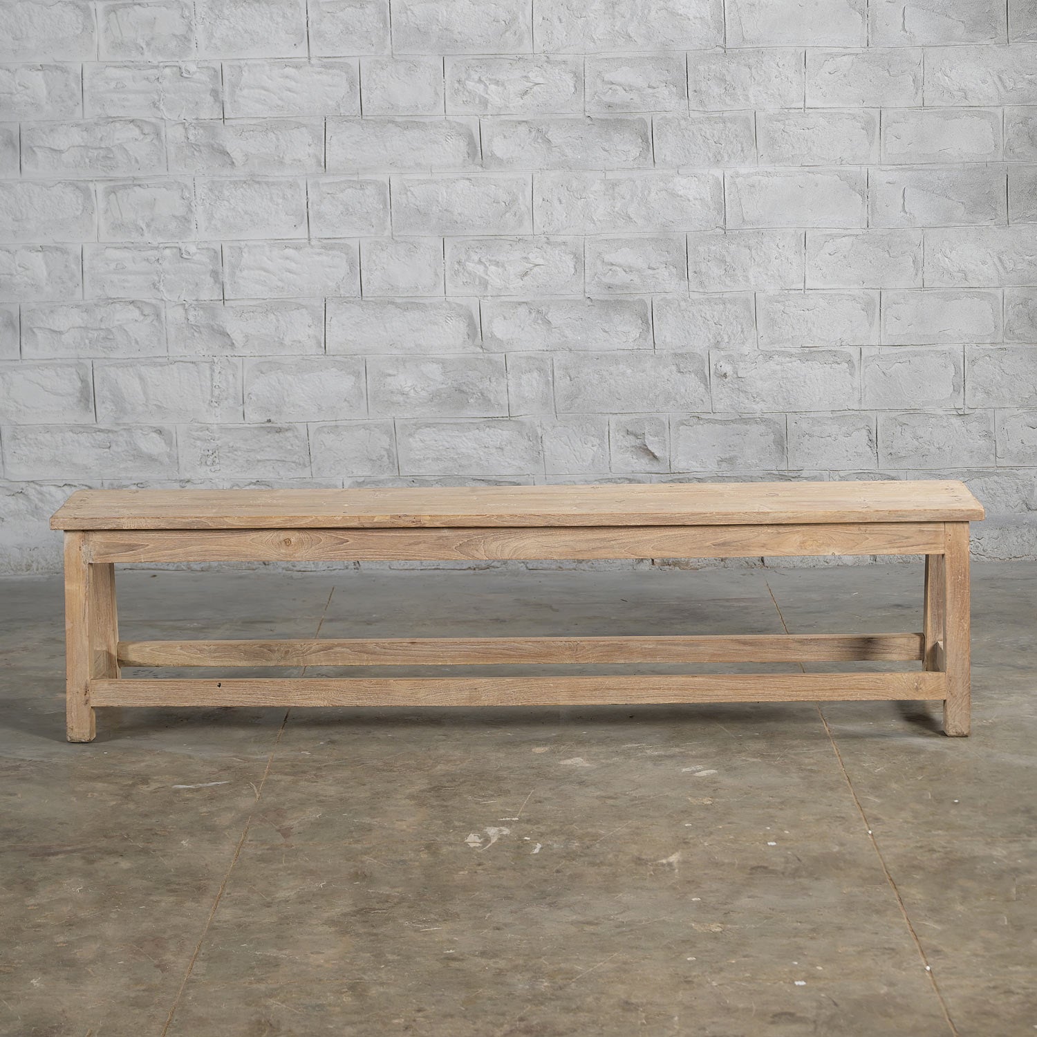 Tanya Teak Wood Bench - Solid Teak Outdoor Bench for Patio, Garden, and Backyard - Weather-Resistant & Durable Teak Furniture for Relaxing Outdoors