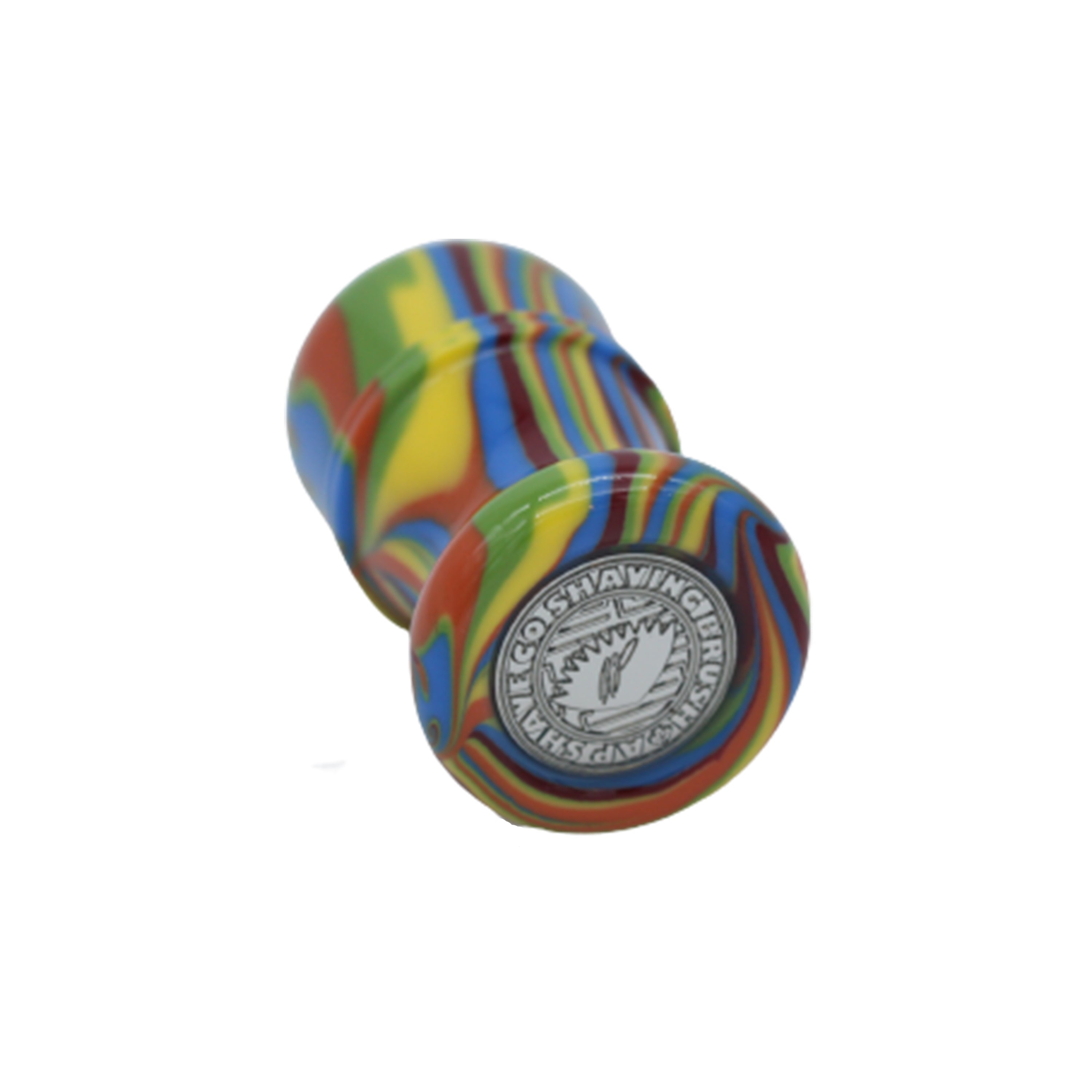 Premium Handcrafted Disco Shaving Brush Handle - Fits 24mm & 26mm Knots - Perfect for Wet Shaving & Grooming Gifts for Men