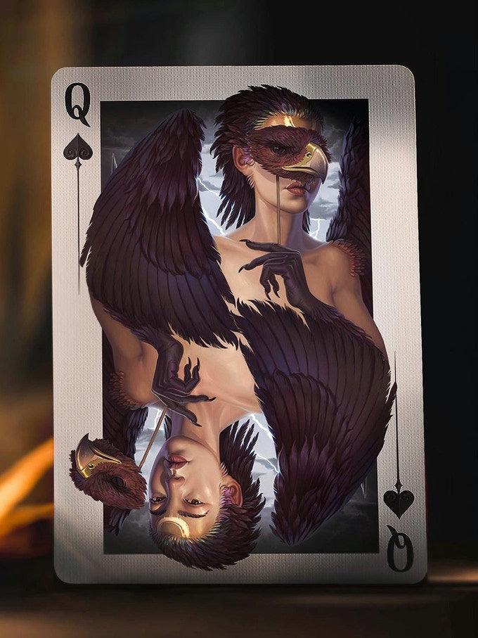 Premium Talenrot Playing Cards - 100% Plastic, Waterproof & Durable Deck for Poker, Magic Tricks, Card Games & Casino Nights - Perfect for Parties, Travel & Family Game Nights