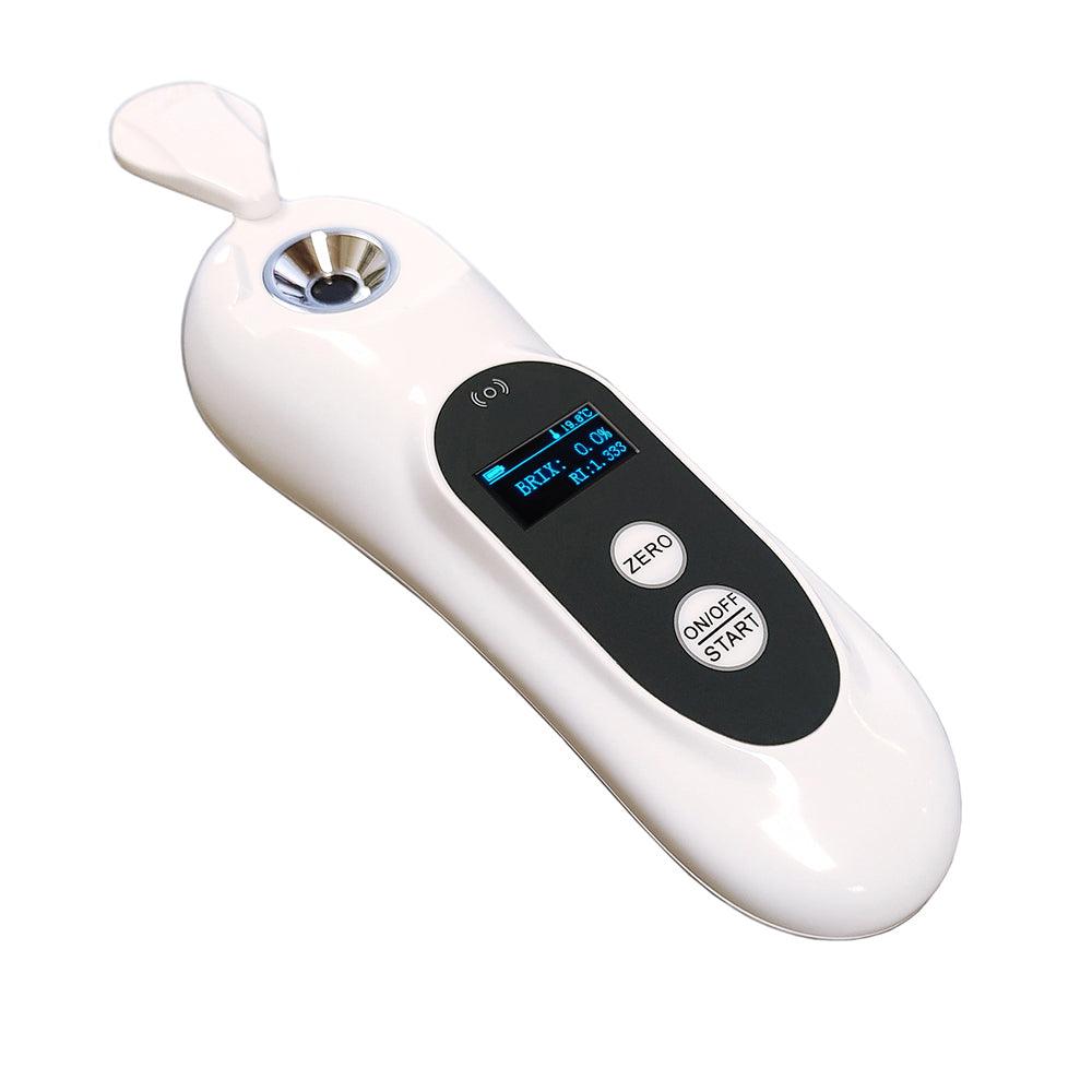 Handheld Digital Refractometer for Sugar Content Measurement 0-55% Brix - Perfect for Honey, Maple Syrup, Wine & Juice Testing
