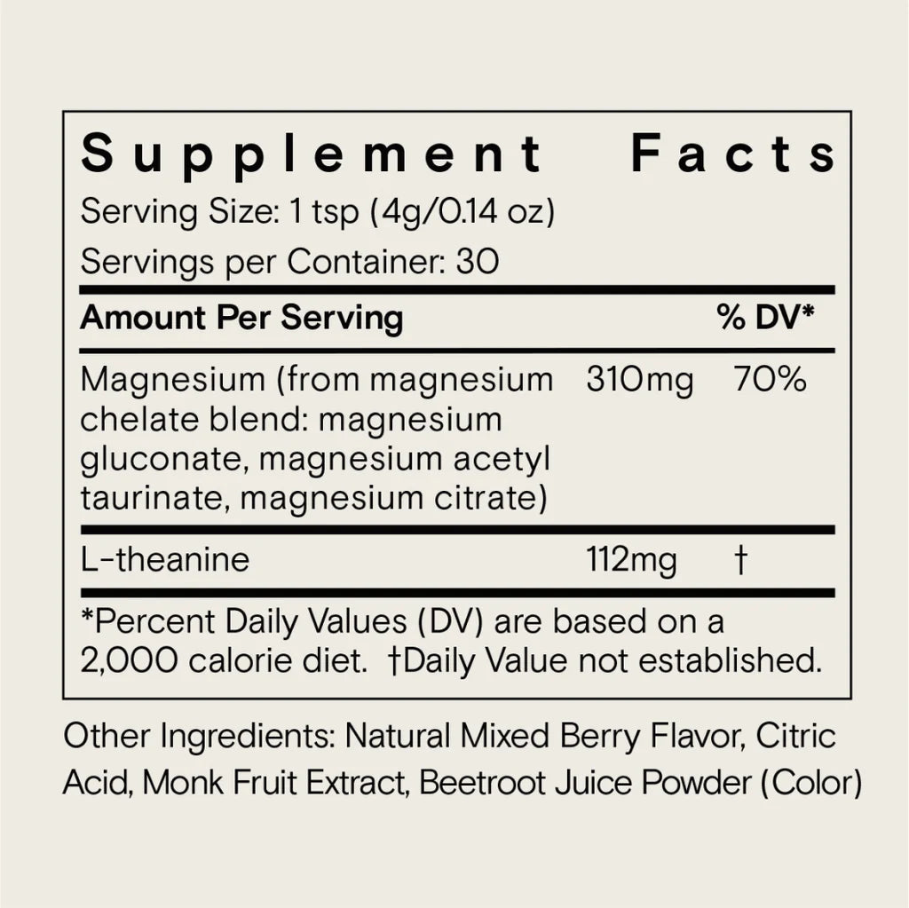 Moon Juice Magnesi Om - Premium Magnesium Supplement for Stress Relief & Sleep Support - Ideal for Nighttime Relaxation & Daily Wellness