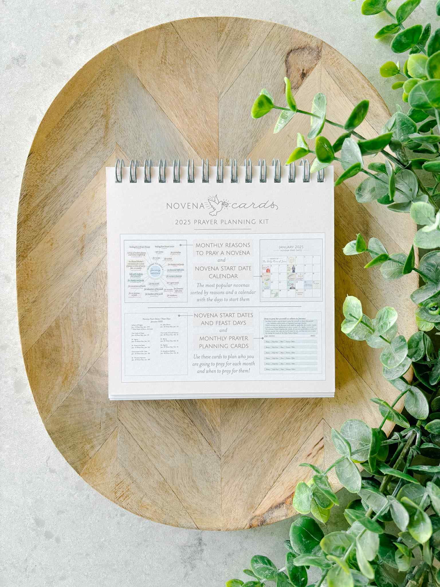 2025 Prayer Planning Kit - Daily Devotional & Spiritual Growth Journal for Christians - Perfect for Bible Study, Church Groups & Personal Reflection