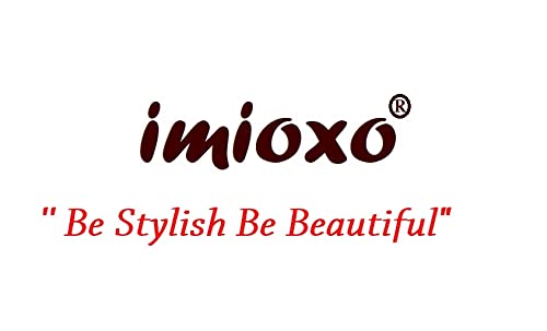 imioxo 6-Piece Stylish Banana Hair Clips for Women & Girls - Multicolor Hair Claws & Clutches for Daily Use, School, Work, and Parties