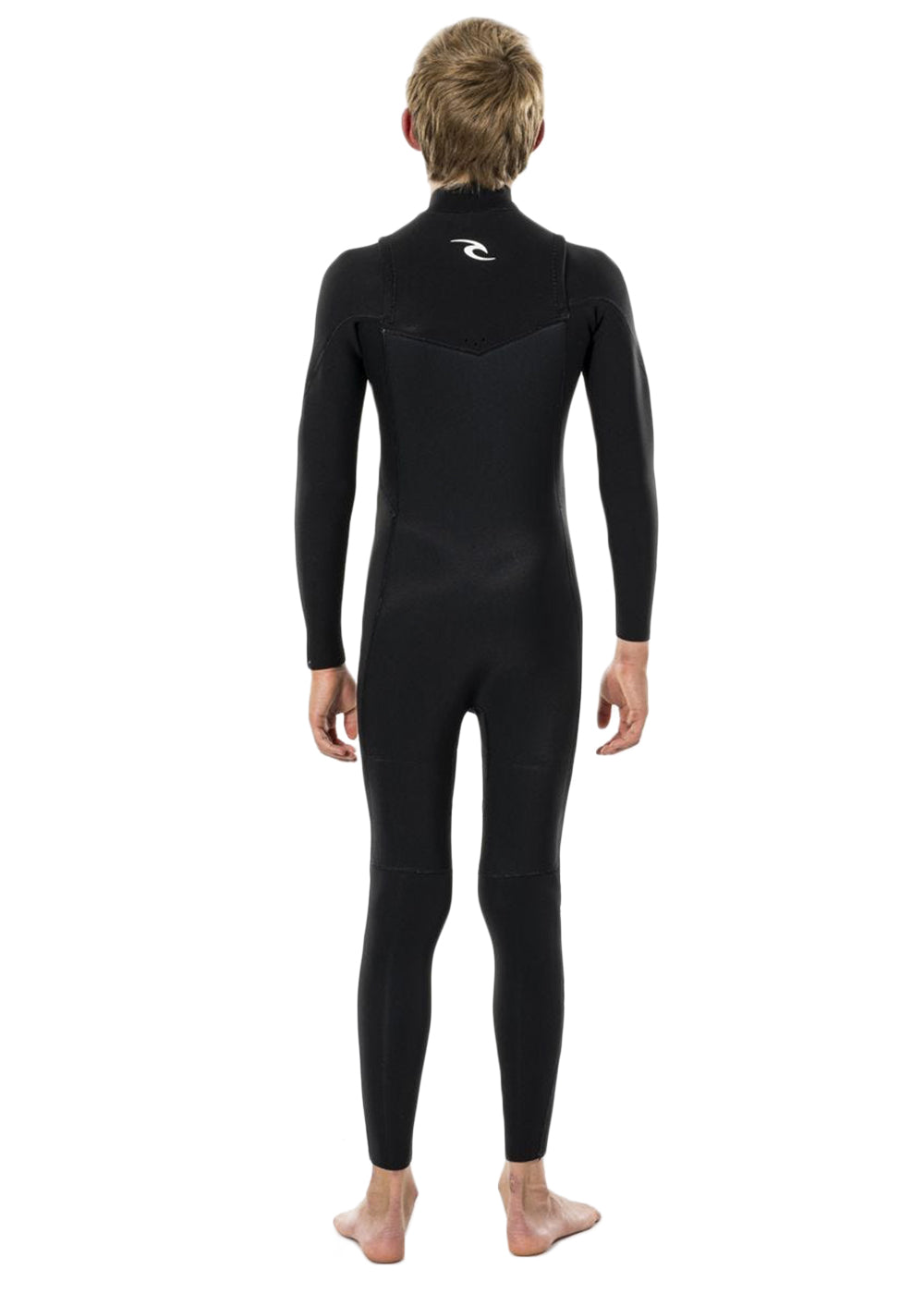 Rip Curl Youth Dawn Patrol 3/2mm Chest Zip Steamer Wetsuit for Kids - Warm & Flexible Neoprene Surfing Suit for Cold Water - Perfect for Surfing, Diving & Water Sports