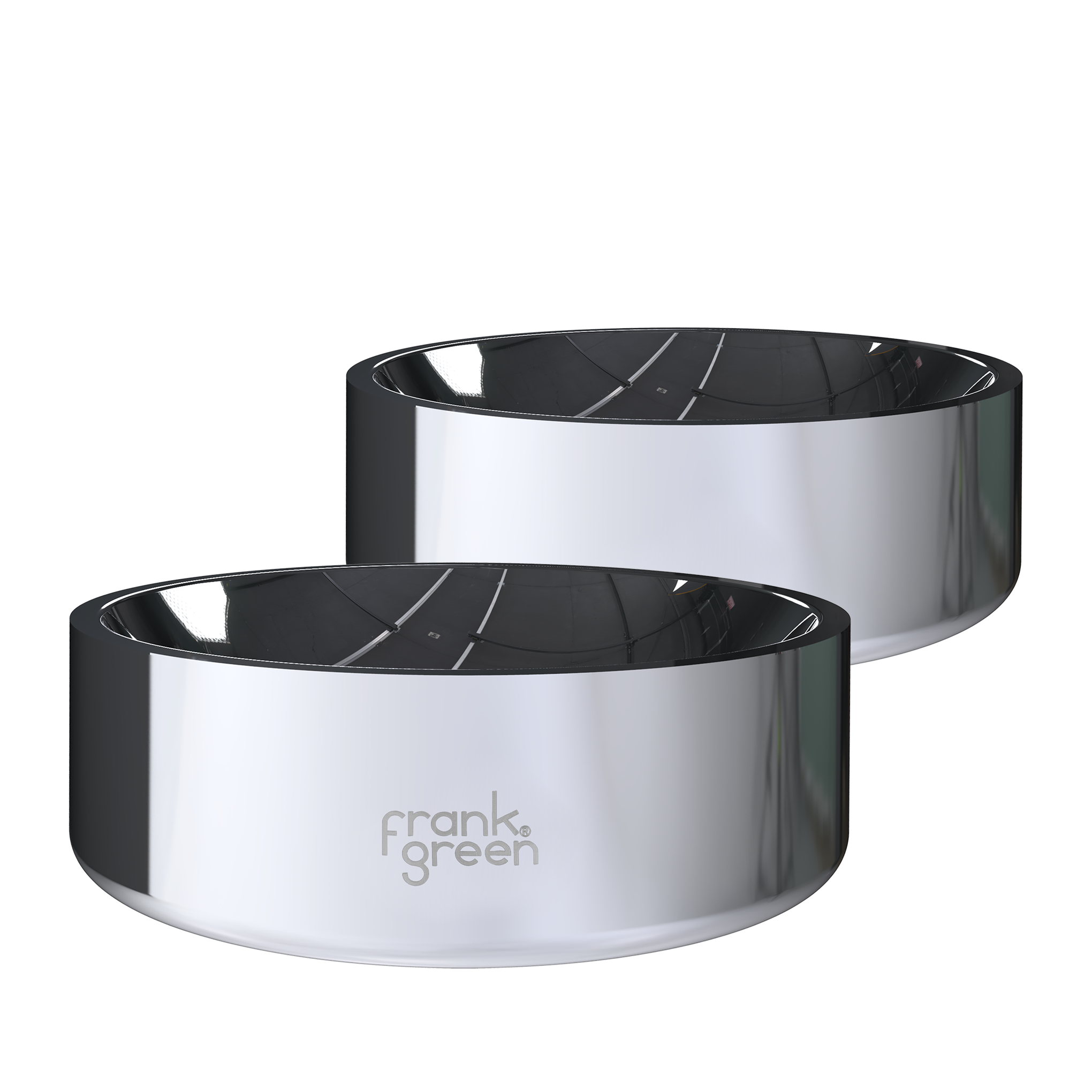 Premium Stainless Steel Dog Bowl - Medium Size, Non-Slip Pet Food & Water Dish for Large Breeds - Ideal for Home, Travel & Outdoor Use