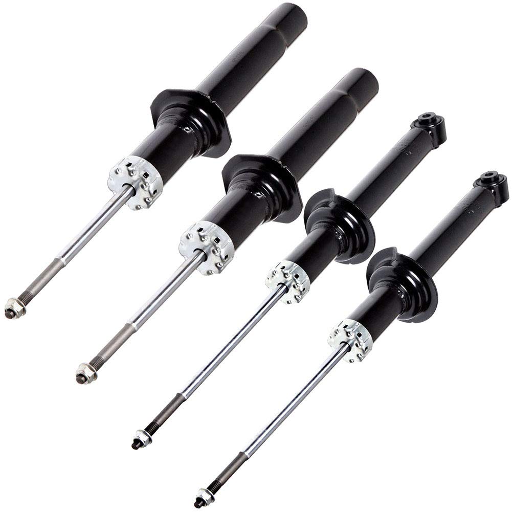 ECCPP Set of 4 Shock Absorbers for 2004-2008 Acura TSX - Front & Rear Replacement (Fits Part #340066, 341495) - Smooth Ride & Enhanced Handling for City Driving & Highway Commutes
