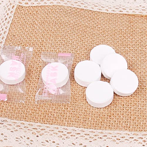 APOEM Compressed Face Mask Sheets - 100% Cotton DIY Facial Paper Mask for Hydration & Brightening (10 Pack) - Perfect for Spa, Travel & Skincare Routine