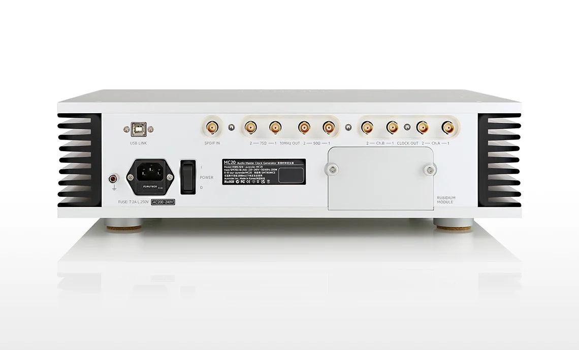 Aurender MC20 Reference Master Word Clock - High-Precision Audio Clock for Audiophiles & Studio Professionals | Perfect for Hi-Fi Systems & Recording Studios