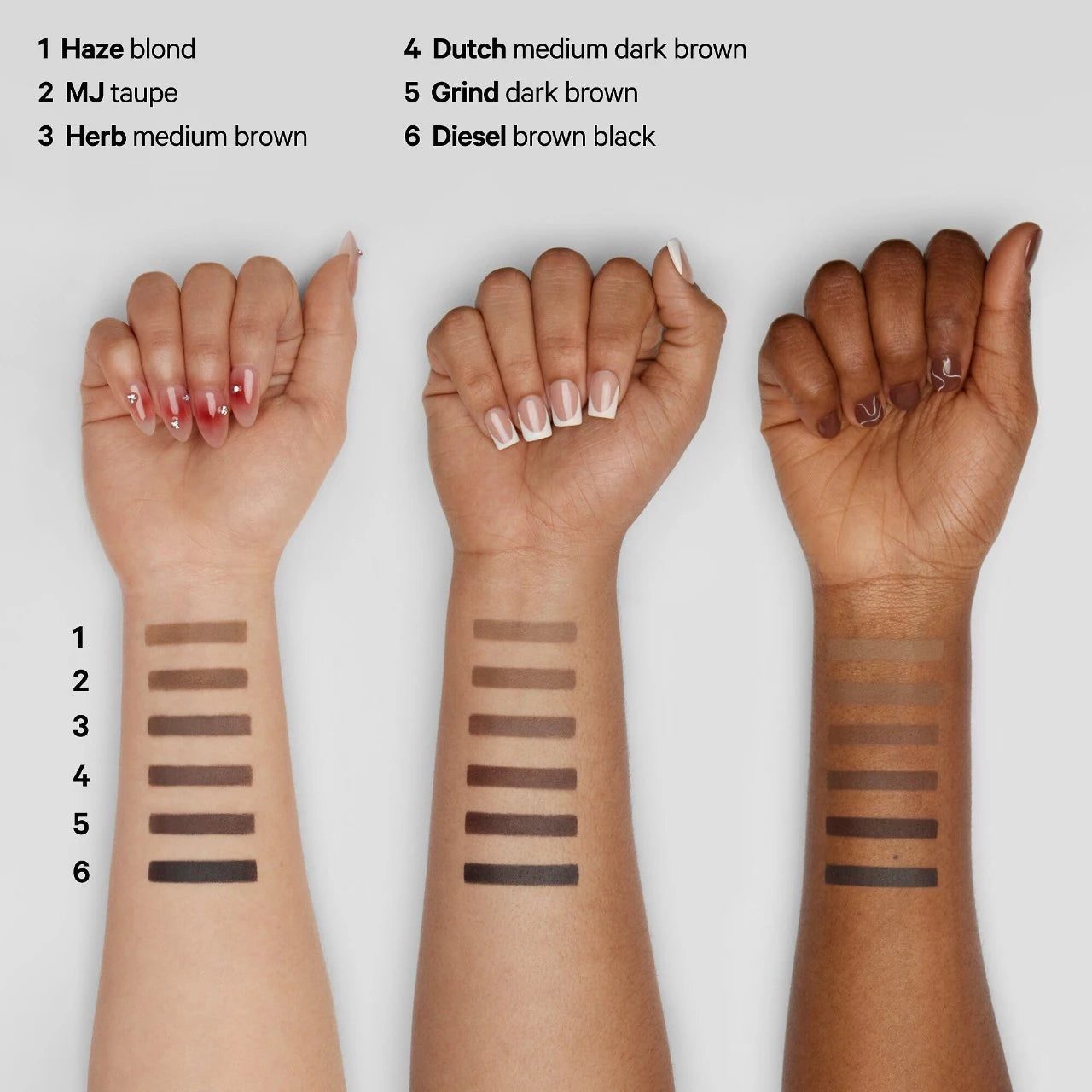 MILK MAKEUP KUSH Brow Shadow Stick - Waterproof Eyebrow Pencil with Herb Infusion | Natural-Looking Brows for All-Day Wear | Perfect for Everyday Makeup & Special Occasions