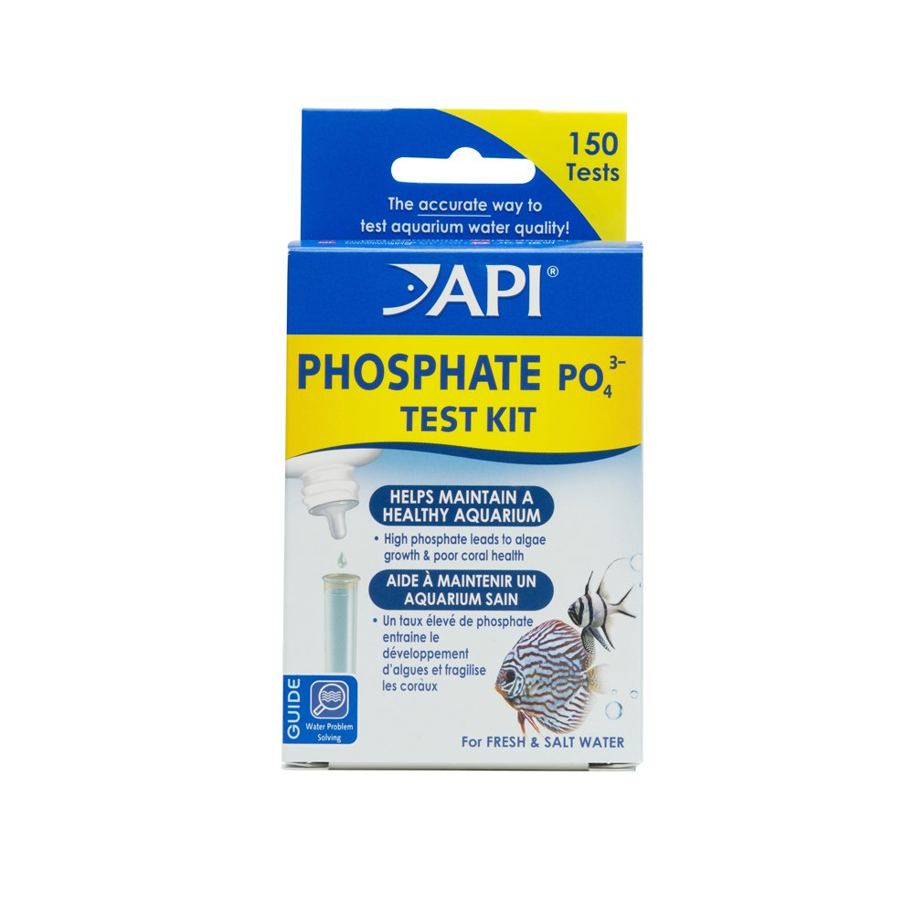 API Phosphate Test Kit for Aquariums - Accurate Water Testing for Freshwater & Saltwater Fish Tanks - Essential for Maintaining Healthy Aquatic Environments