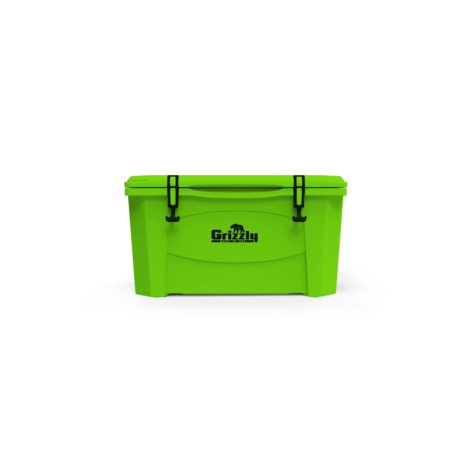 Grizzly 60 Cooler | 60 Quart Rotomolded Ice Chest with Lifetime Warranty | Heavy-Duty Insulated Cooler for Camping, Fishing, Hunting, Beach & Boat | Made in USA | G60 Cooler for Outdoor Adventures & Tailgating