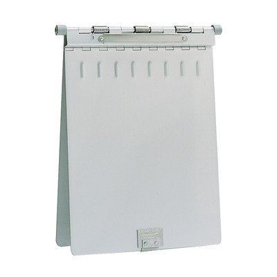 Durable Aluminum Chart Holder - Grey Color for Office, Classroom & Medical Use | Organize Documents & Charts Efficiently