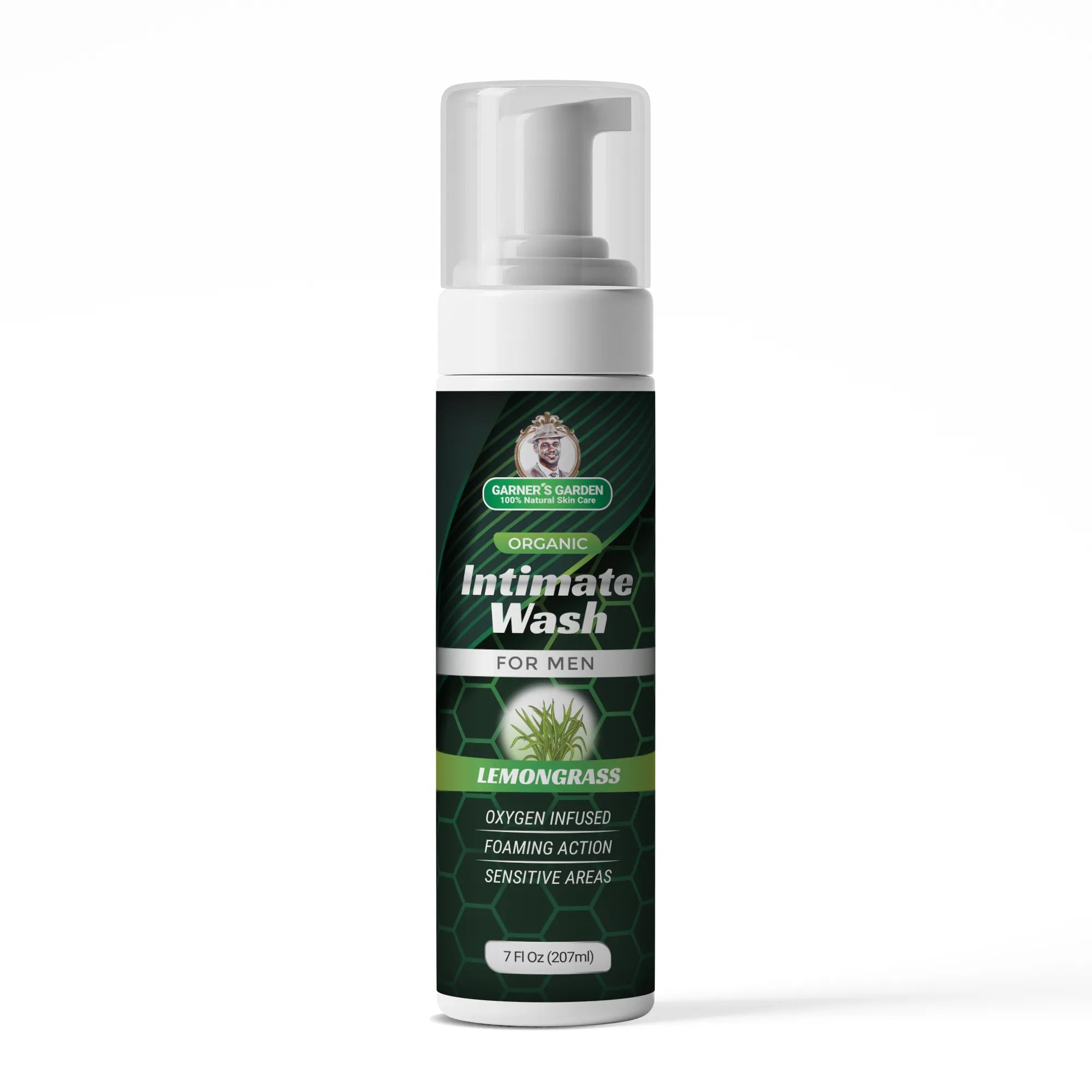 Organic Intimate Wash for Men - pH Balanced Foaming Cleanser with H₂O₂ | Gentle Hygiene for Daily Use & Post-Workout Care