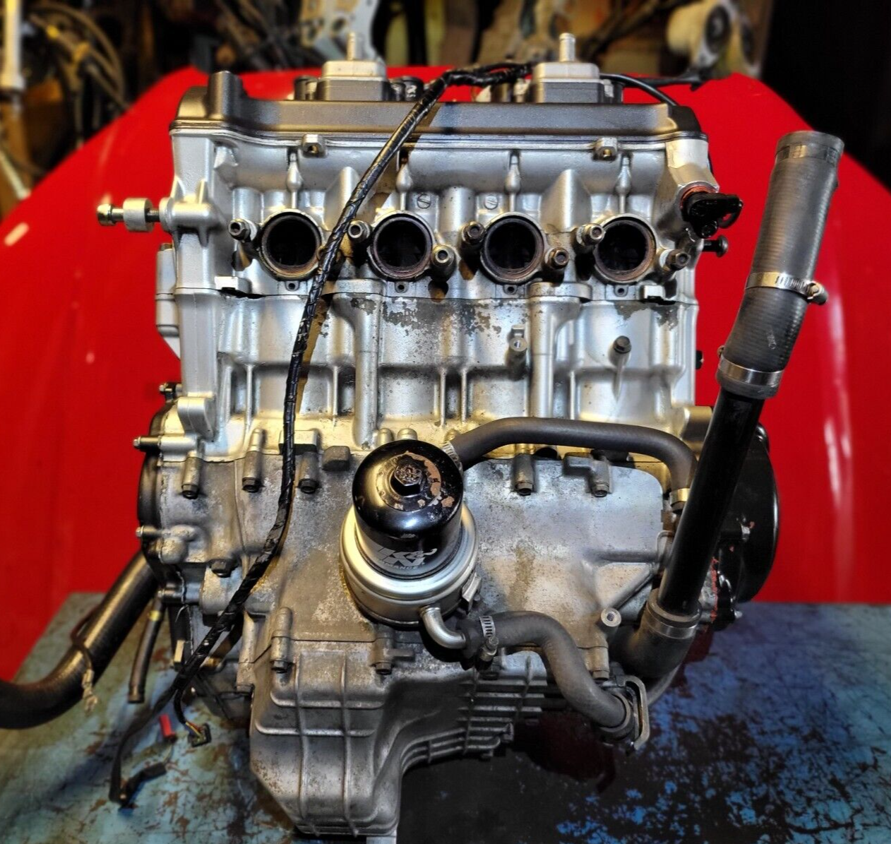 Honda CBR900RR CBR929RR Engine Motor 12K Miles - High Performance Replacement for Racing & Street Bikes - Perfect for Engine Rebuilds & Motorcycle Upgrades