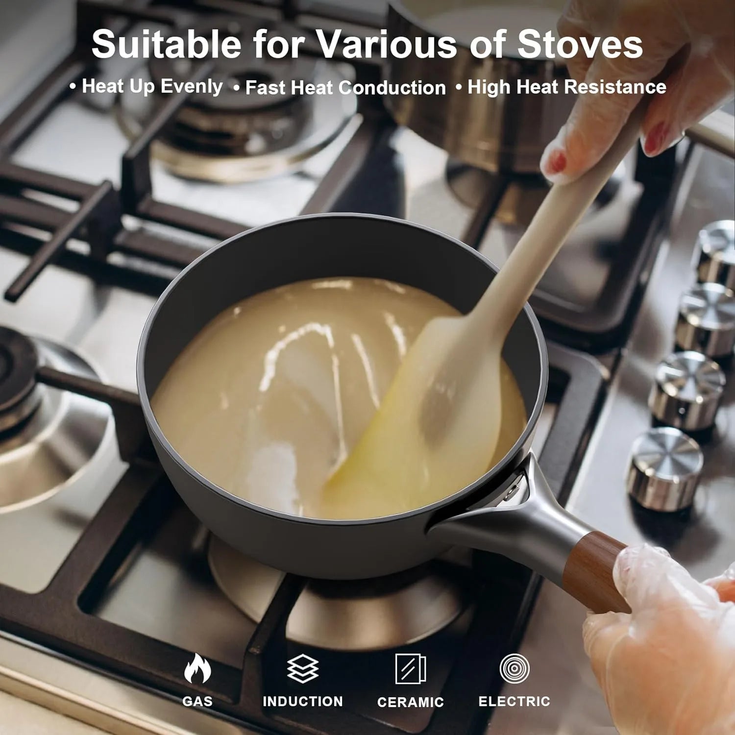 Non-Stick Frying Pan with Oil Lock Technology - 6 Inch Skillet for Healthy Cooking | Perfect for Eggs, Pancakes & Stir-Fry