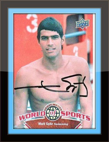 Authentic Mark Spitz Autographed Card with COA - Perfect for Collectors, Sports Memorabilia Fans & Gift Giving