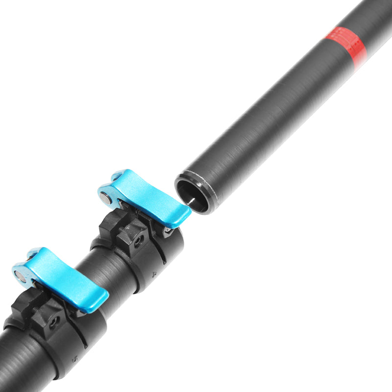 Blue Dragon Water Fed Pole - Professional Window Cleaning Pole for High-Rise Buildings & Hard-to-Reach Areas | Lightweight & Durable | Perfect for Commercial & Residential Use