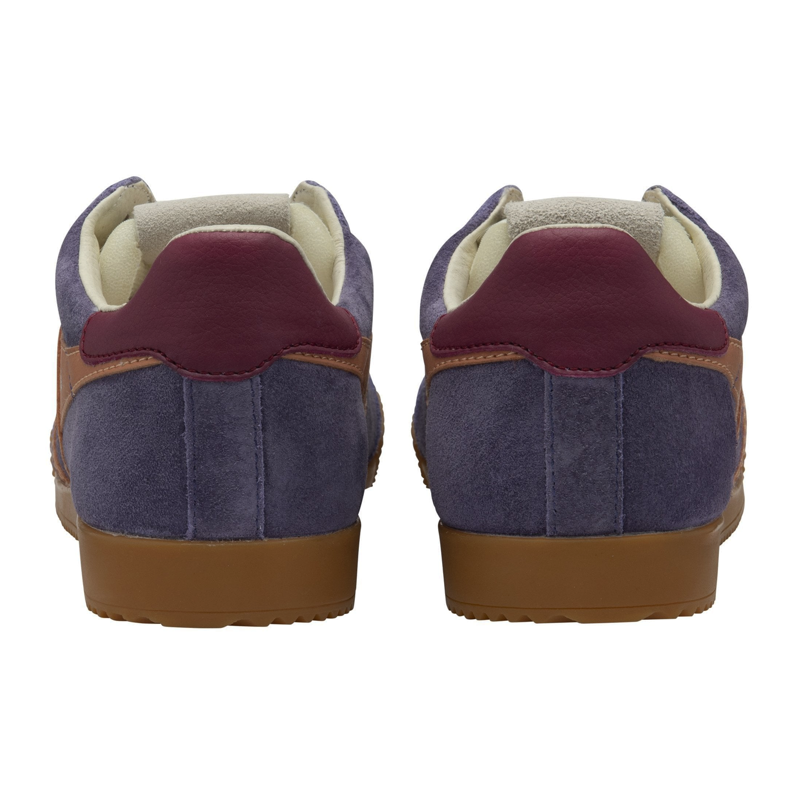 Gola Elan Women's Sneakers - Plum, Terracotta & Cerise Color Options | Comfortable Casual Shoes for Walking, Running & Everyday Wear