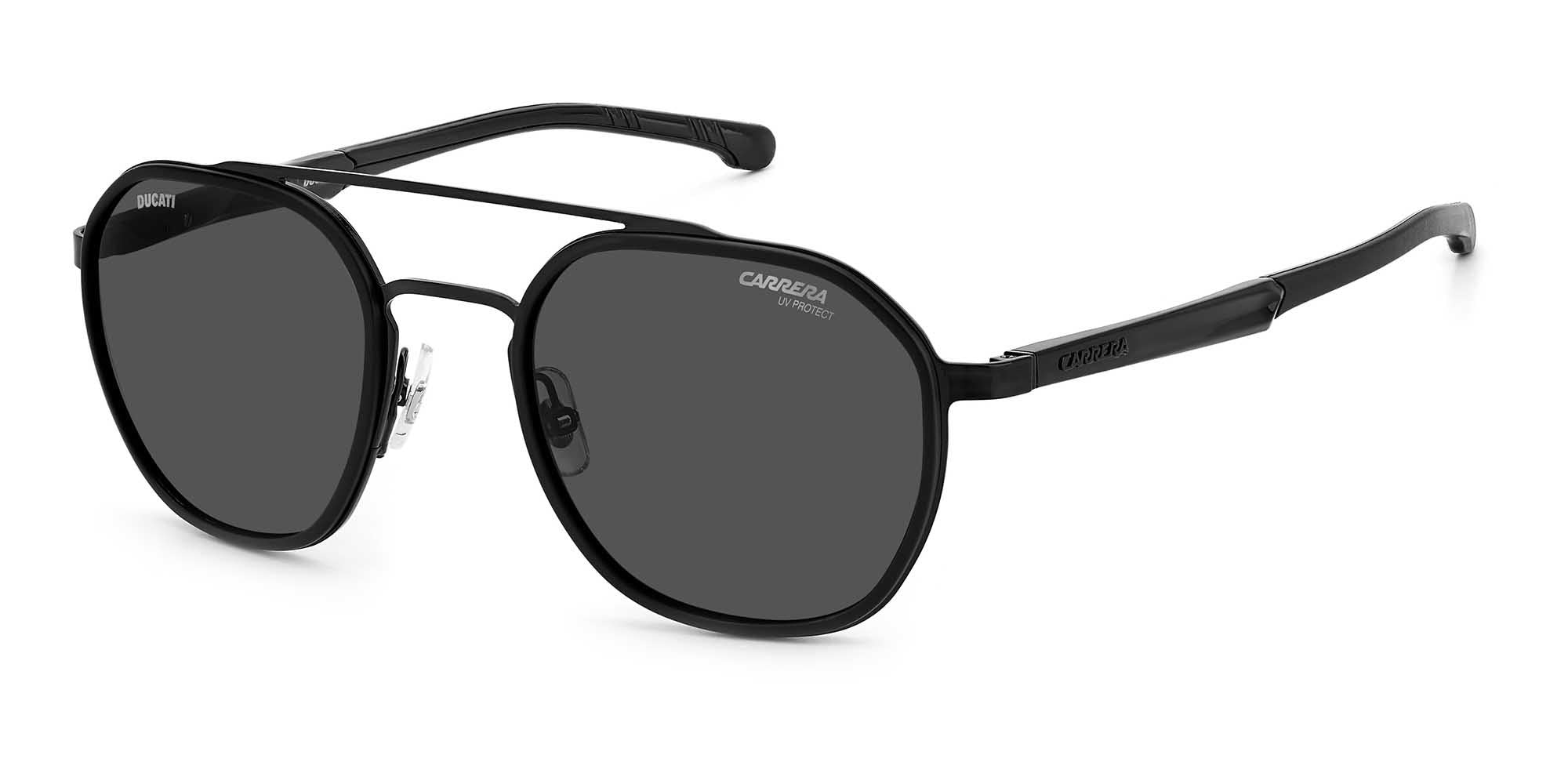 Carrera Ducati CARDUC 005/S Sunglasses - Polarized Motorcycle Riding Glasses for Men & Women - UV Protection for Cycling, Driving, and Outdoor Sports