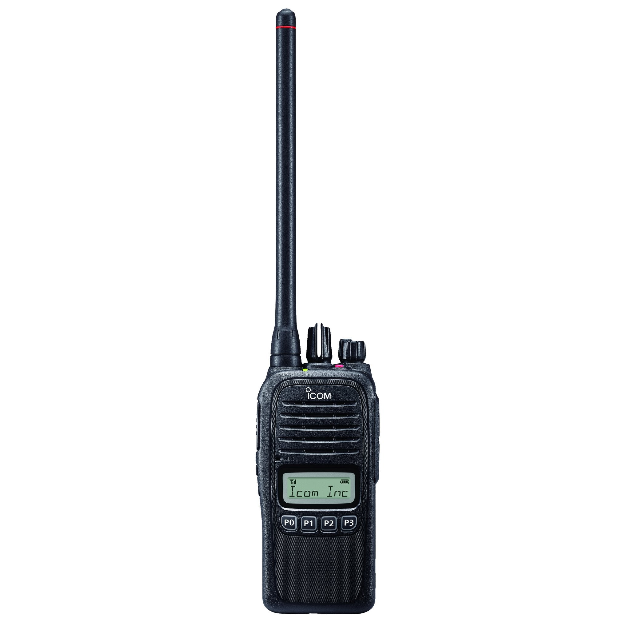Icom F2100DS UHF Digital Two-Way Radio with LCD Display & Limited Keypad - Durable, Economical Walkie Talkie for Construction, Warehouse & Outdoor Adventures